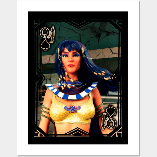 Cleopatra Queen Wall Art by Artwork Simpson